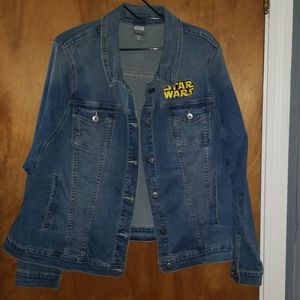 TORRID 4X Star Wars Jean Jacket NWOT